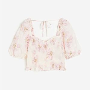 NWT H&M Floral Top